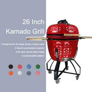 Auplex เตาย่างบาร์บิคิวเซรามิกกลางแจ้งขนาด26นิ้ว <span class=keywords><strong>XXL</strong></span> <span class=keywords><strong>kamado</strong></span> - Product Image 6