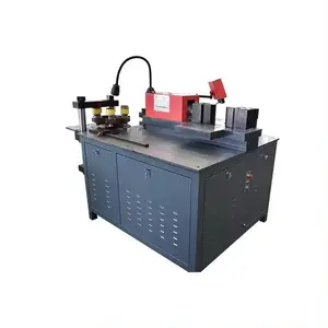 Máquina multifuncional de dobra de barras de cobre Cnc, máquina de perfuração de cisalhamento de cobre e alumínio