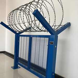 358 sistema di recinzione di sicurezza Anti-salita in PVC trattato termicamente con telaio in rete metallica saldata con rete metallica saldata <span class=keywords><strong>pannelli</strong></span> di recinzione 3D servizio di modellazione - Product Image 2