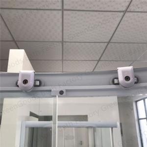 Hot Sale Design <strong>Simple</strong> Glass <strong>Shower</strong> Cabin <strong>Shower</strong> Room with Sliding Door Square Shape Brushed Frame for Hotel Bathroom - Product Image 6