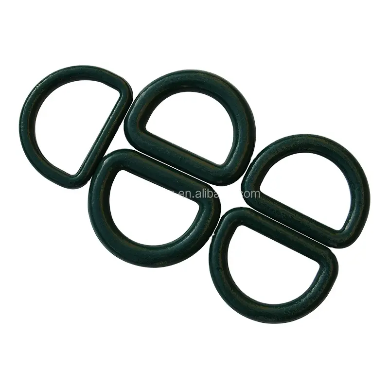 Accessori a D-ring forgiato in acciaio al carbonio 1/2 "forgiato accessori per anelli a D Non saldati