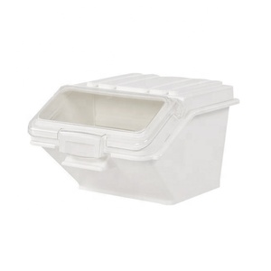 Dispenser di farina in plastica IB10 / Contenitore <span class=keywords><strong>per</strong></span> <span class=keywords><strong>zucchero</strong></span> / Contenitore <span class=keywords><strong>per</strong></span> cereali con grande capacità 10L - Product Image 2