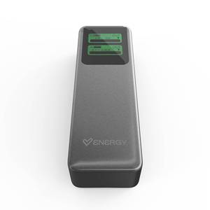 Batería Externa con Pantalla de 20000 mAh, Carga Ultra Rápida de 100 W, Indicador de Nivel de Carga, Voltaje y Carga Inteligente para Laptop y Tablet - Product Image 4