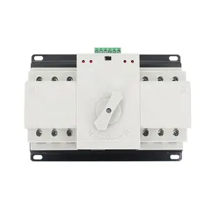 Electric 3p 63A Automatic Generator 2p 3p 4p Transfer Switch Controller ATS Dual Power Changeover Switch