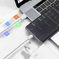 Chargeur USB d'origine 67W Adaptateur de téléphone à charge super rapide pour Xiaomi 67w Chargeur rapide avec câble USB Type C 6A