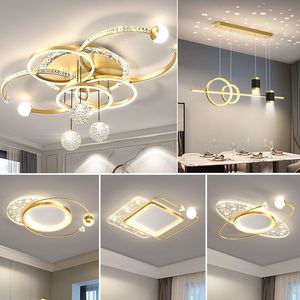 Venta de fábrica, venta al por mayor, iluminación de techo, estilo nórdico creativo, hogar, Led, sala de Estar, comedor, dormitorio, lámpara de techo - Product Image 3