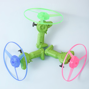 Jouet soucoupe volante en plastique avec cordon lumineux pour enfants de 5 à 7 ans, jeu éducatif unisexe - Product Image 3