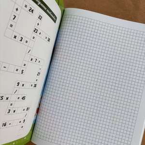 Cuaderno Escolar Ecológico con Costuras Reforzadas, Papel Grueso, Cubierta con Logotipo Personalizado, para Estudiantes, Niños, Playa, Verde, Henry, 18*24cm - Product Image 4