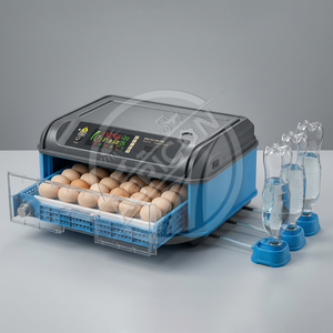 Incubateur d'œufs entièrement automatique 24-500 œufs pour poulets, canards, oies, cailles, pigeons, taux d'éclosion de 98%, contrôle numérique de la température, Agricon - Product Image 3