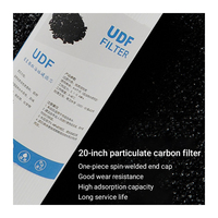 Cartouches filtrantes pour purificateur d'eau en carbone actif industriel PP / Cartouche filtrante pour système de traitement de l'eau CTO 5 microns 20 pouces