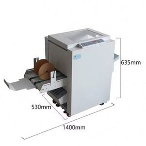 Saddle Flat Fast Speed 170 Booklet Maker Automatic Books Folding and <b>Binding</b> Paper Staple and Folding <b>Machine</b> - Product Image 2
