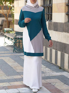 Conjunto de Sudadera Informal Musulmana Borong Pukal Jahit, Algodón Kilang OEM, Transpirable, Precio de Fábrica, Calidad Consistente - Product Image 4