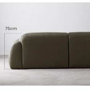Natural <b>Wood</b> <b>Sofa</b> 2 Seat 220x85cm Foam Fabric Couch Minimalist Vietnam Style PE & <b>Wood</b> <b>Frame</b> outside - Product Image 5