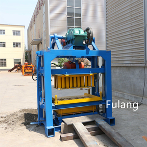 Máy làm gạch thủy lực QT40-2 máy khối bê tông đường lát máy làm gạch để bán nóng - Product Image 2