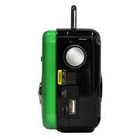 Radio AM FM R906, haut-parleur d'urgence, antenne, récepteur portable, lecteur radio rétro, génération d'énergie manuelle, charge solaire