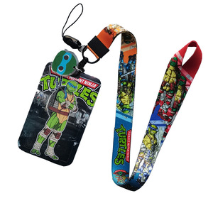 Porte-cartes rigide en métal pour cartes de bus, d'identité (étudiant, employé, campus) et de repas, avec impression par transfert thermique, motif <span class=keywords><strong>dessin</strong></span> <span class=keywords><strong>animé</strong></span> Anime Teenage Mutant - Product Image 5
