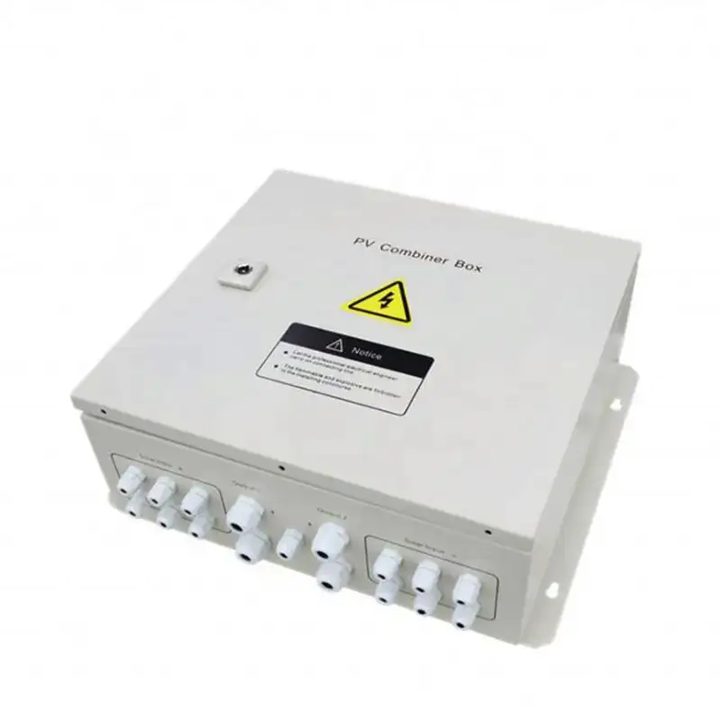 Pv Box Saipwell 2 4 6 8 12 24 In 1 Uit 2-24 Strings Ip65 Combiner Box Voor Pv Zonnestelsel