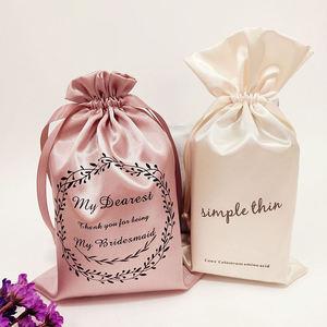 Bolsa de Satén Personalizada con Logotipo para Guardar Pelucas, Joyas, Ropa y Zapatos, Bolsa Protectora de Seda contra el Polvo - Product Image 5
