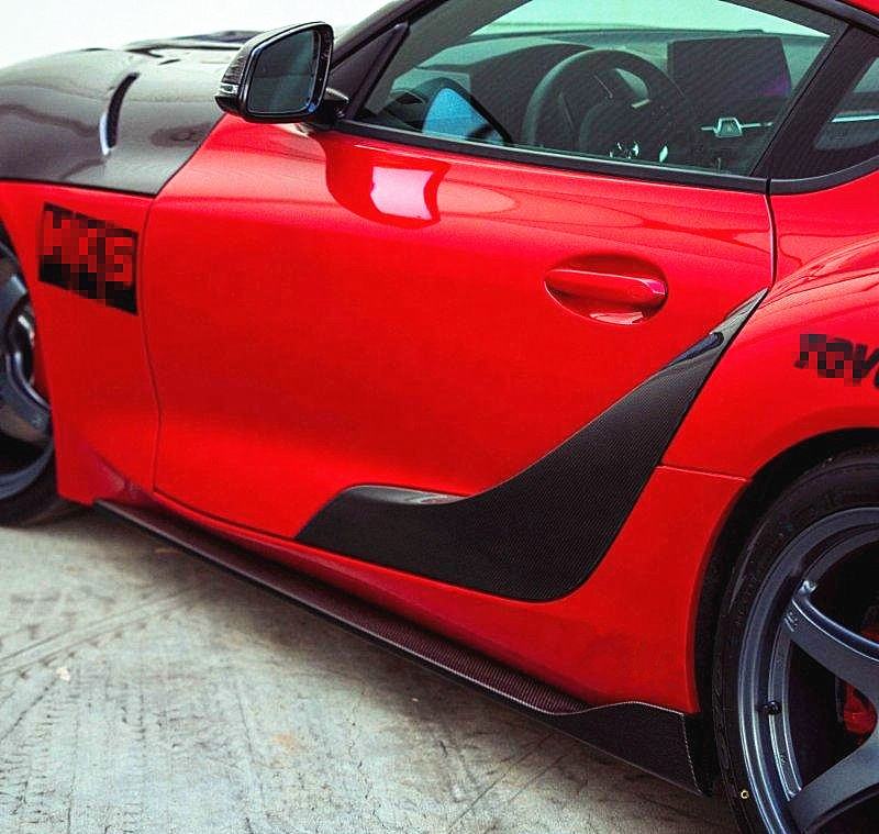 メイクアップ 1/43 GR A90 スープラ TRD フルエアロ仕様 メイクアップ