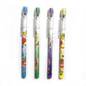 Venta al por Mayor de Lápices Mecánicos de Plástico Ecológico con Diseño de Frutas de Dibujos Animados, Bonitos Artículos de Papelería para Estudiantes y Niños - Product Image 4
