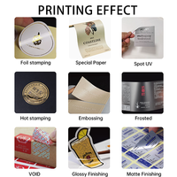 Boîtes en papier brillant ou mat recyclables personnalisées de qualité supérieure pour flacons de 2 ou 3 unités, emballage pour flacons de 2 ml, 3 ml, 10 ml et étiquette en vinyle