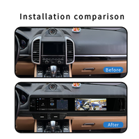 Tulis Upgrade 2025 modifikasi mobil untuk Porsche Cayenne 2011-2017 Carplay Multimedia Head Unit Monitor layar Android
