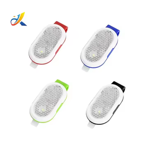 Lampe <span class=keywords><strong>de</strong></span> sécurité LED super lumineuse rechargeable par USB pour le cyclisme et la course à pied - Product Image 3