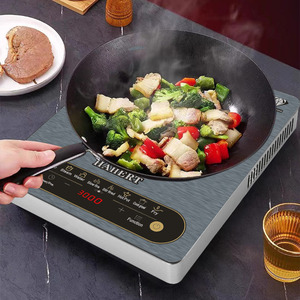 Placa de inducción negra de alta calidad, placa de cocción portátil con pantalla, estufa de inducción de 3500W, cocina de inducción comercial individual - Product Image 4