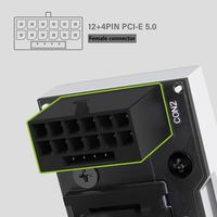 Adaptateur Psu externe PCIe 5.0 Gpu ATX 3.0 12VHPWR 12 + 4 16Pin 450W adaptateur de câble Psu