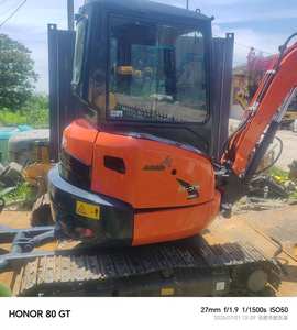 Certifié CE avec godet d'excavatrice Kubota U35, attache rapide, brise-roche, 3,5 tonnes, excavatrice sur chenilles d'occasion, origine Japon - Product Image 5