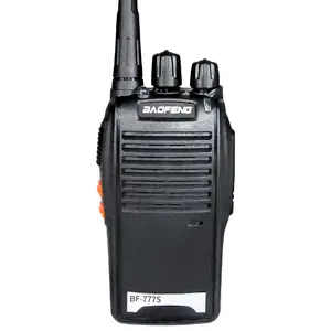 משדר כף יד 2 דרך baofeng bf 777 5w 16 ערוץ uhf 400-470mhz wkie talkie רדיו Baofeng bf-777s