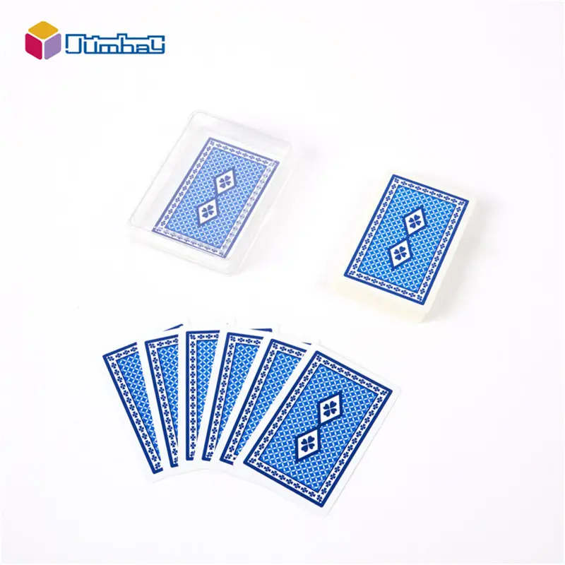 Personalizzazione carte da gioco in plastica set da poker ordine all'ingrosso di abiti da gioco