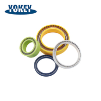 Joint d'étanchéité Yokey haute performance en PTFE à ressort énergisé, résistant à l'huile, Variseal, joint à lèvre en U, haute pression, température extrême