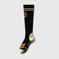 Chaussettes de sport à haute adhérence personnalisées pour femmes Pilates Course à pied Longues chaussettes de compression hautes jusqu'au genou Antidérapantes Chaussettes de sport pour la course à pied Cyclisme