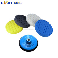 EVERTOOL Lot de 5 tampons de polissage pour surfaces de peinture de carrosserie automobile, préparation pour cire, scellant ou revêtement céramique