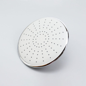 Shower Head <b>Set</b> Round <b>Spray</b> Rain Eco-Friendly Portable ABS Chrome Plated Shower Head - Product Image 1
