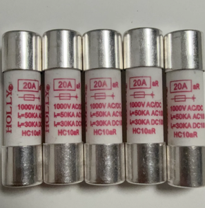 Vente flash <span class=keywords><strong>HOLLY</strong></span> HC10aR 440mA/630mA/10A 1000V Tube céramique AR Fusible à haute capacité de rupture - Product Image 5