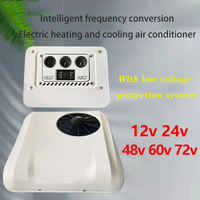 Système de climatisation électrique Sinmanta de haute qualité avec compresseur automatique 12V/24V 1800-2100W de puissance de refroidissement pour excavatrice, bus, camping-car