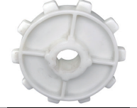 OPBコンベヤ部品 プラスチックコンベヤ支持用ナイロンチェーンスプロケット 10歯 - Product Image 4