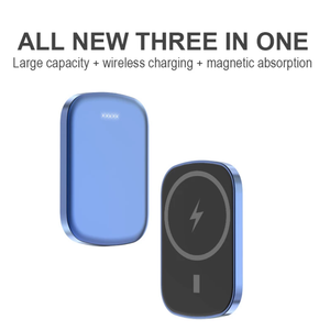 พาวเวอร์<span class=keywords><strong>แบงค์</strong></span>แบบแม่เหล็ก10000mAh เครื่องชาร์จไร้สายความเร็วสูงแบบพกพาได้สำหรับ2025โลโก้ออกแบบได้ตามต้องการ - Product Image 4