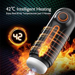 Topsale, juguete automático para adultos, máquina BJ, masturbador de bolsillo para hombre con dispositivos de empuje de succión de calor, suéter eléctrico barato - Product Image 3