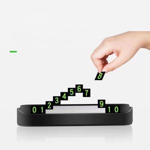 Xx369 Accesorios para Placas de Matrícula al por Mayor, Tarjeta de Estacionamiento Temporal Personalizada para Automóvil con Número de Teléfono y Logotipo - Product Image 3