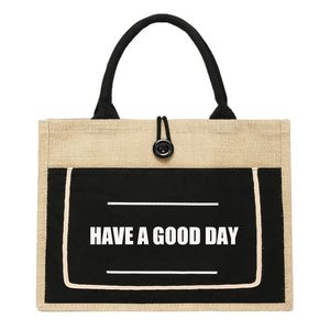 Venta caliente reutilizable Natural no tejido lona algodón compras personalizado impreso yute bolsa de mano para la venta regalo - Product Image 1