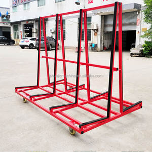 Soporte de vidrio para transporte de piedras, carrito de transporte de 2,5 metros, marco de puerta, carrito móvil - Product Image 3