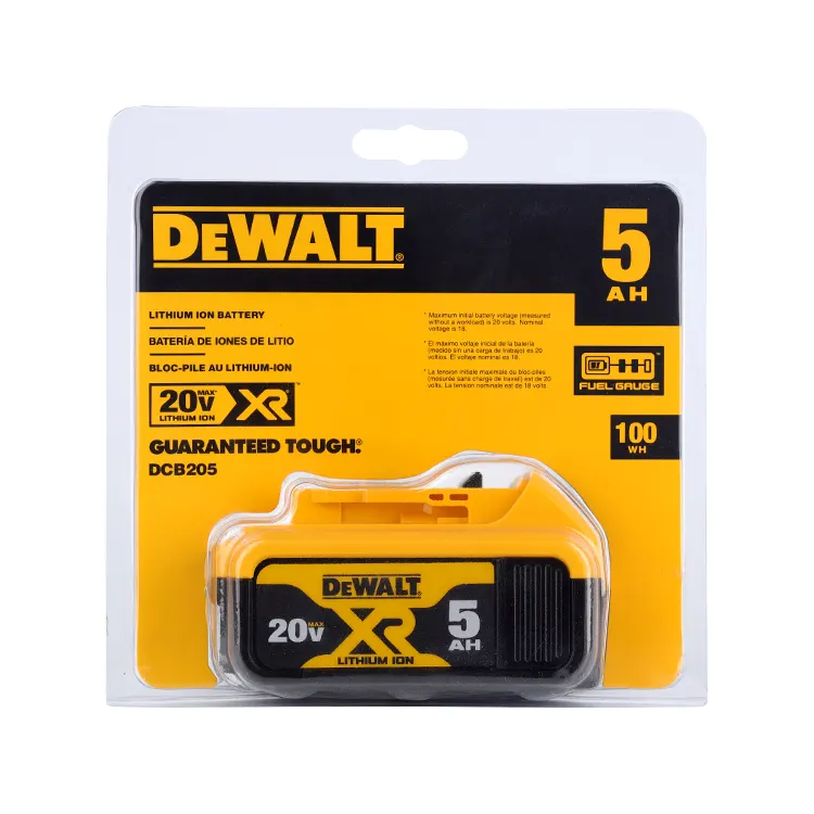 Hot selling power tool batteries are compatible with a full range of 20V MAX tools, suitable for DEWALT 20V batteries