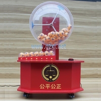 Machine de loterie de jeu en ligne personnalisée professionnelle, Machine de boule de tirage de loterie chanceuse sur place, jeu de machine de bingo