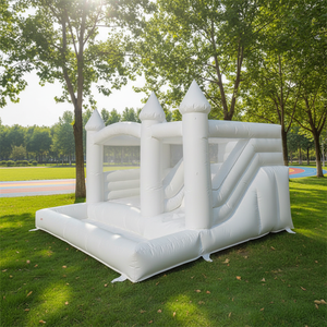 <span class=keywords><strong>Castillo</strong></span> Inflable Blanco con Tobogán, Diseño Nuevo, <span class=keywords><strong>Precio</strong></span> <span class=keywords><strong>de</strong></span> Fábrica, Brincolín con Tobogán <span class=keywords><strong>para</strong></span> <span class=keywords><strong>Niñas</strong></span> - Product Image 4
