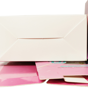 Biểu tượng tùy chỉnh bao bì sản phẩm hộp giấy có thể gập lại Hộp bao bì nhỏ với cửa sổ rõ ràng <span class=keywords><strong>PVC</strong></span> - Product Image 4