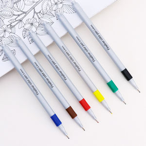 0.4mm linea sottile punto di schizzo Fineliner pennarello Set colore scrittura disegno <span class=keywords><strong>pennarelli</strong></span> arte <span class=keywords><strong>con</strong></span> Logo personalizzato - Product Image 3