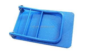 RH-WT02-1 900*600*850 मिमी हैंडल फोल्डेबल 500 किलोग्राम लॉजिस्टिक परिवहन भारी शुल्क गोदाम ट्रॉली - Product Image 5